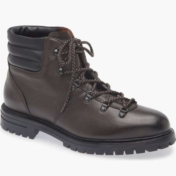 Aquatalia Holt boot Men’s size 10 Leather Water Resistant - NEW in Box $495 NIB - Picture 1 of 8